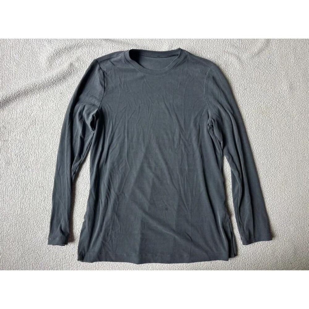 Lululemon Softstreme Ribbed Long Sleeve Top Womens Medium